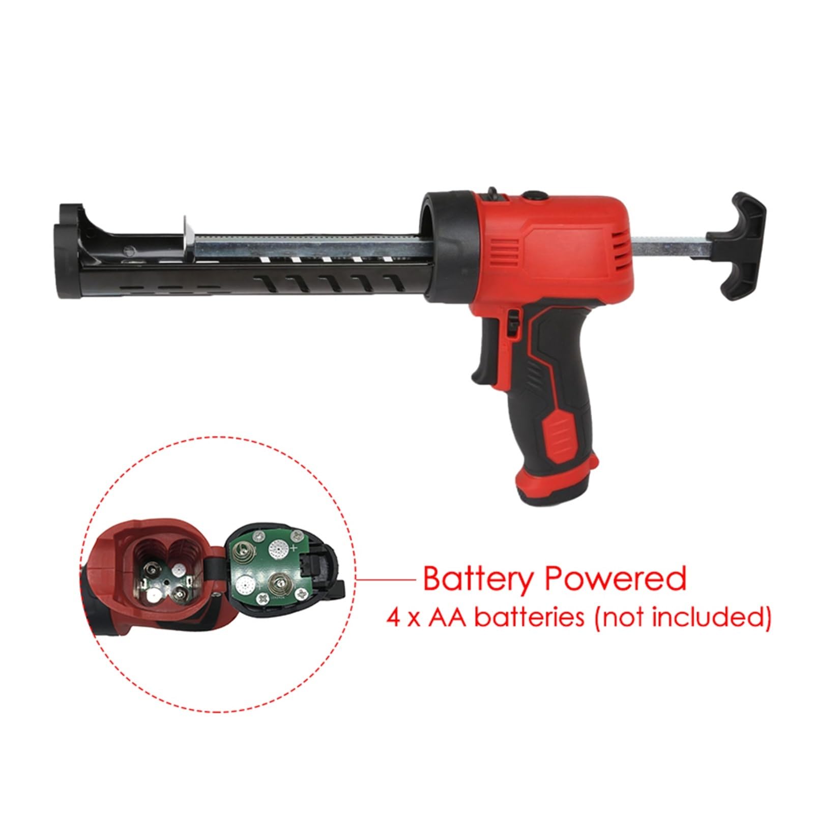 Elektryczny pistolet do uszczelniania zasilany bateryjnie, cement, szkło, klej, uszczelniacz, narzędzie Beauty Seam, pistolet do wypełniania klejem na gorąco, narzędzia do szycia