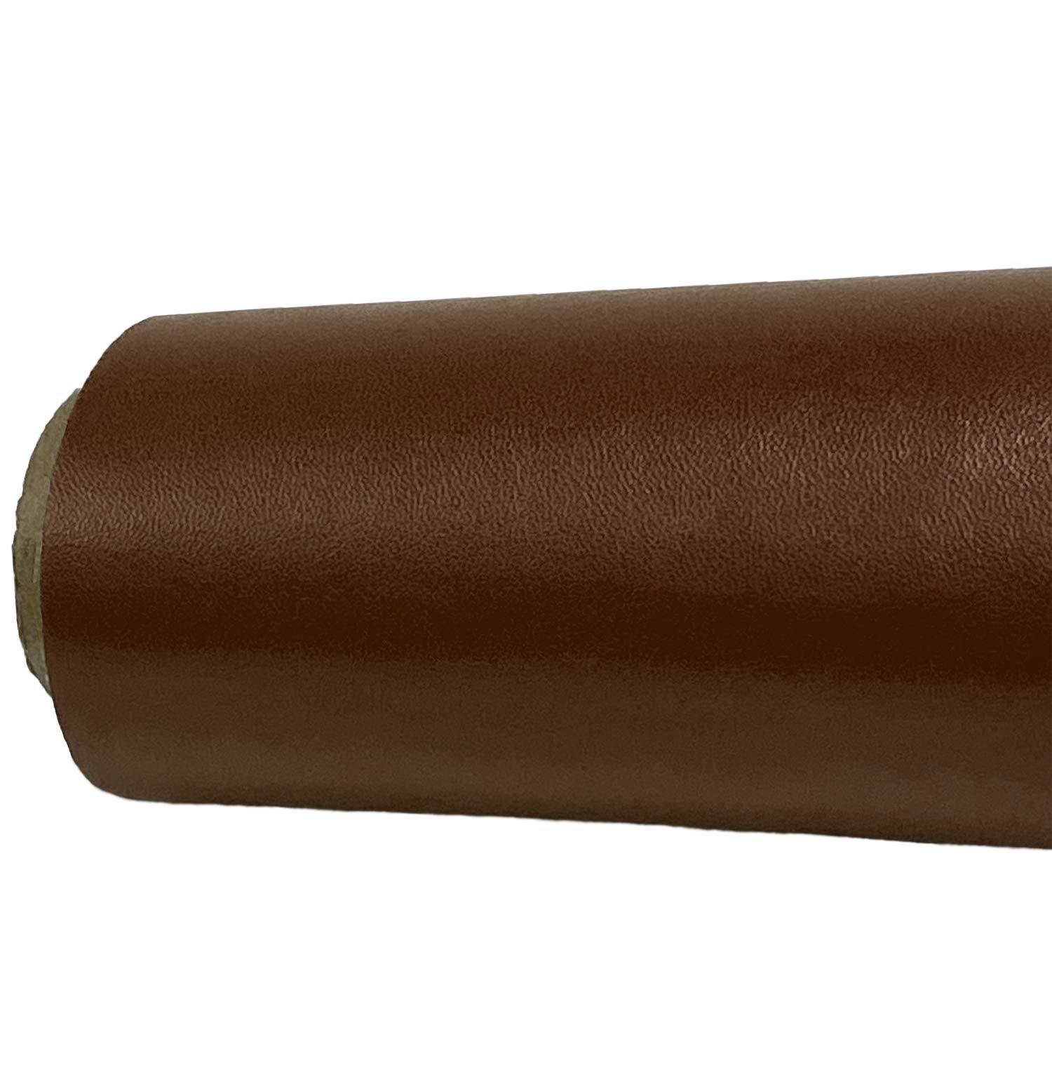 A-Express Sztuczna skóra imitacja skóry, wodoodporna, materiał krawiecki, odzież, towar sprzedawany na metry, kolor brązowy, 500 cm x 140 cm