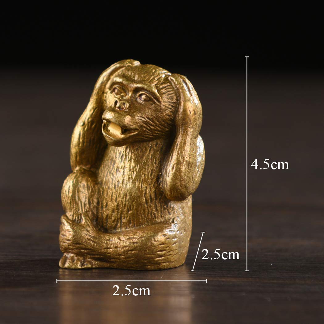 Amazon.com: Brass Statue Three Monkeys See No Speak No Hear No