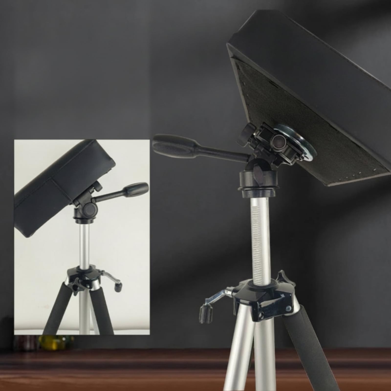 F Fityle Portable Equipment Stand Soporte Trípode Reposabrazos para Maquillaje Permanente Regulable y Orientación Flexible Aluminio de Aviación Portátil Adecuado para Estudio Trabajo
