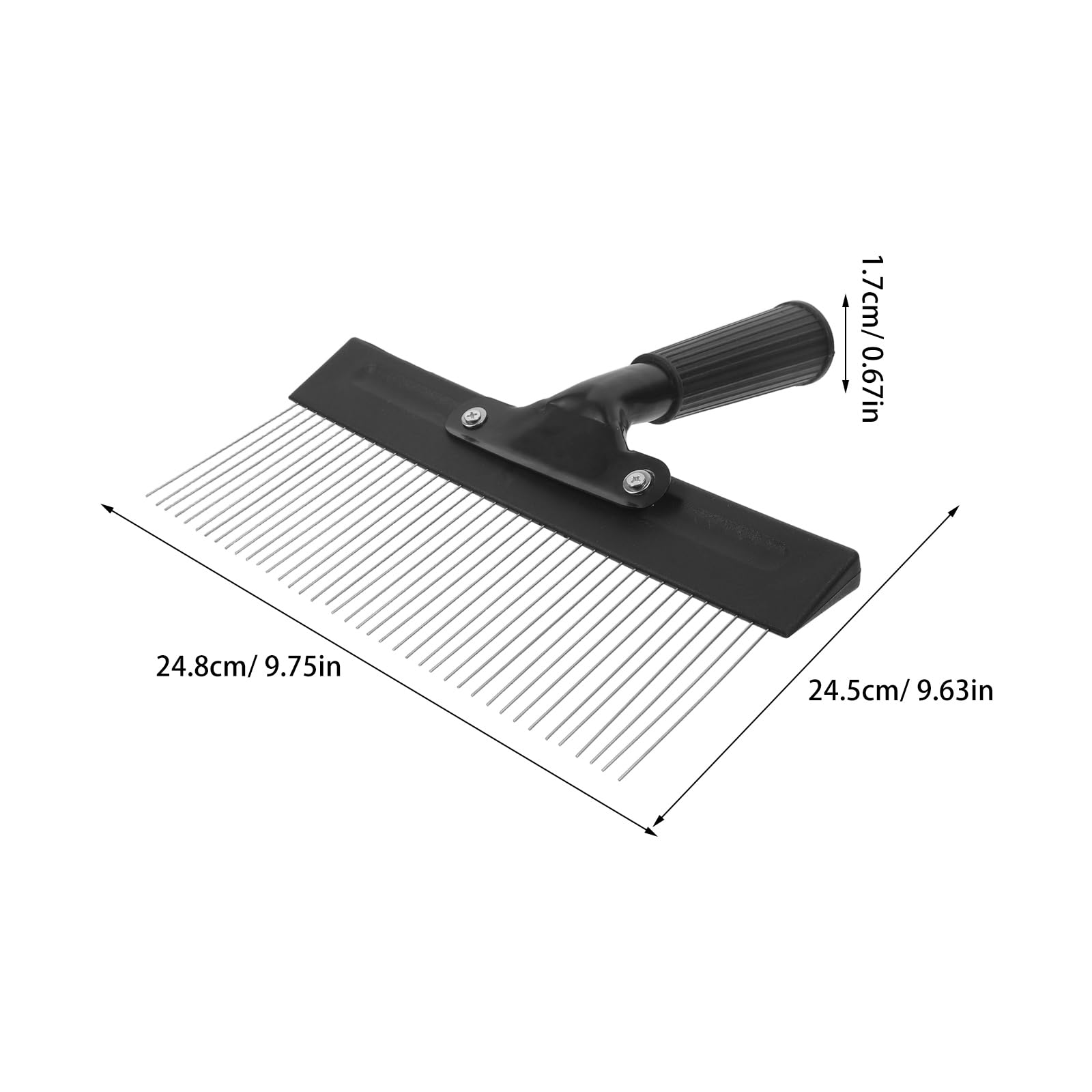 Rascador de textura de pared de acero inoxidable de 20 mm, peine artístico para decoración de bricolaje, herramienta de textura para proyectos de pintura, diseños creativos de pared y mejoras