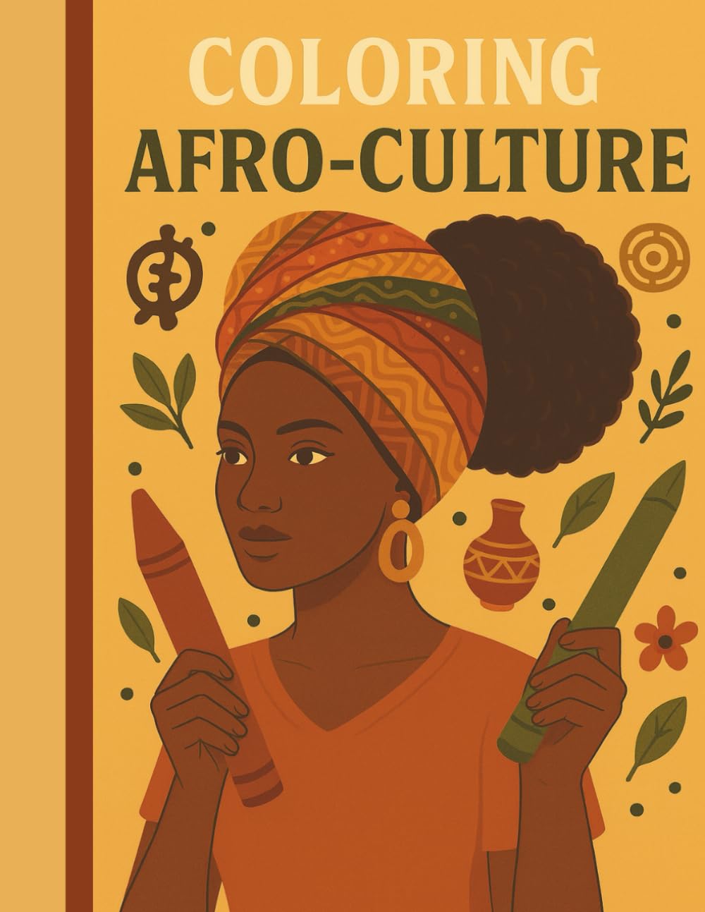 Afro-culture coloring book