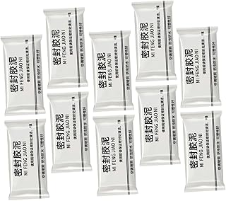 10個 防水密封粘土 高効率防水シーラントパテ 壁穴 隙間修理用 多用途シール材 ポータブル包装