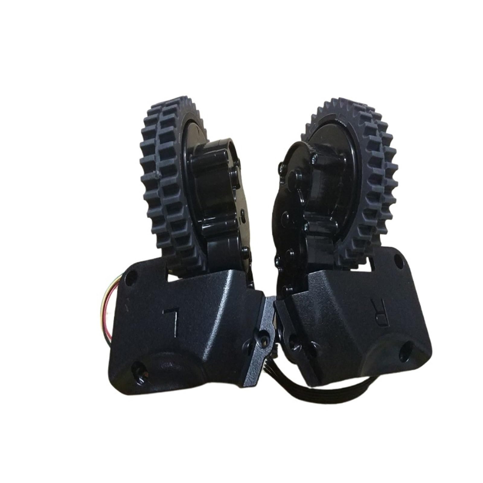 Genterun L And R Wheel Motors Robot Vacuum Cleaner Parts,Compatible For Ilife,A4s A4 A40 Robot Vacuum Cleaner,Compatible For Ilife,X430 X432 X431 Iboto X410，Suitable For Various Surfaces(L And R)