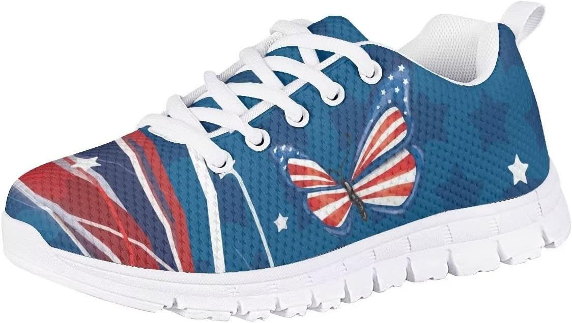 Hawapod Girls Walking Sport Shoes for Kids Elementary Students Big Kids Sneakers