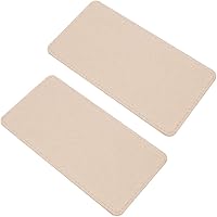 PHPandaHall 2pcs Camel Felt Bag Base Shaper 9.8x5.1 Inch - Purse Bottom Insert for Handbags, Totes, Backpacks & Travel Bags