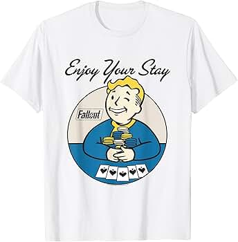 Amazon | Fallout Video Game Vault Boy Poker Enjoy Your Stay