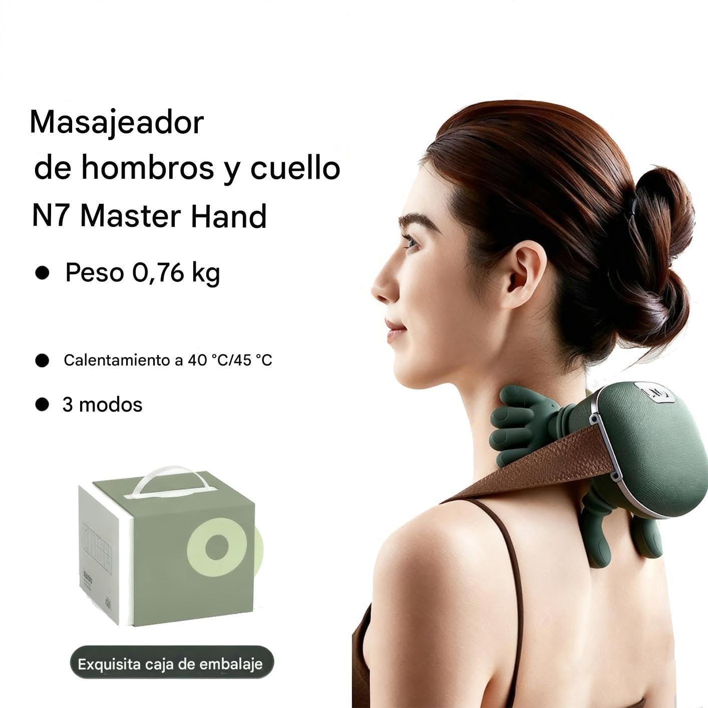 Masajeador de cuello y de hombros Herramienta Relajante Muscular
