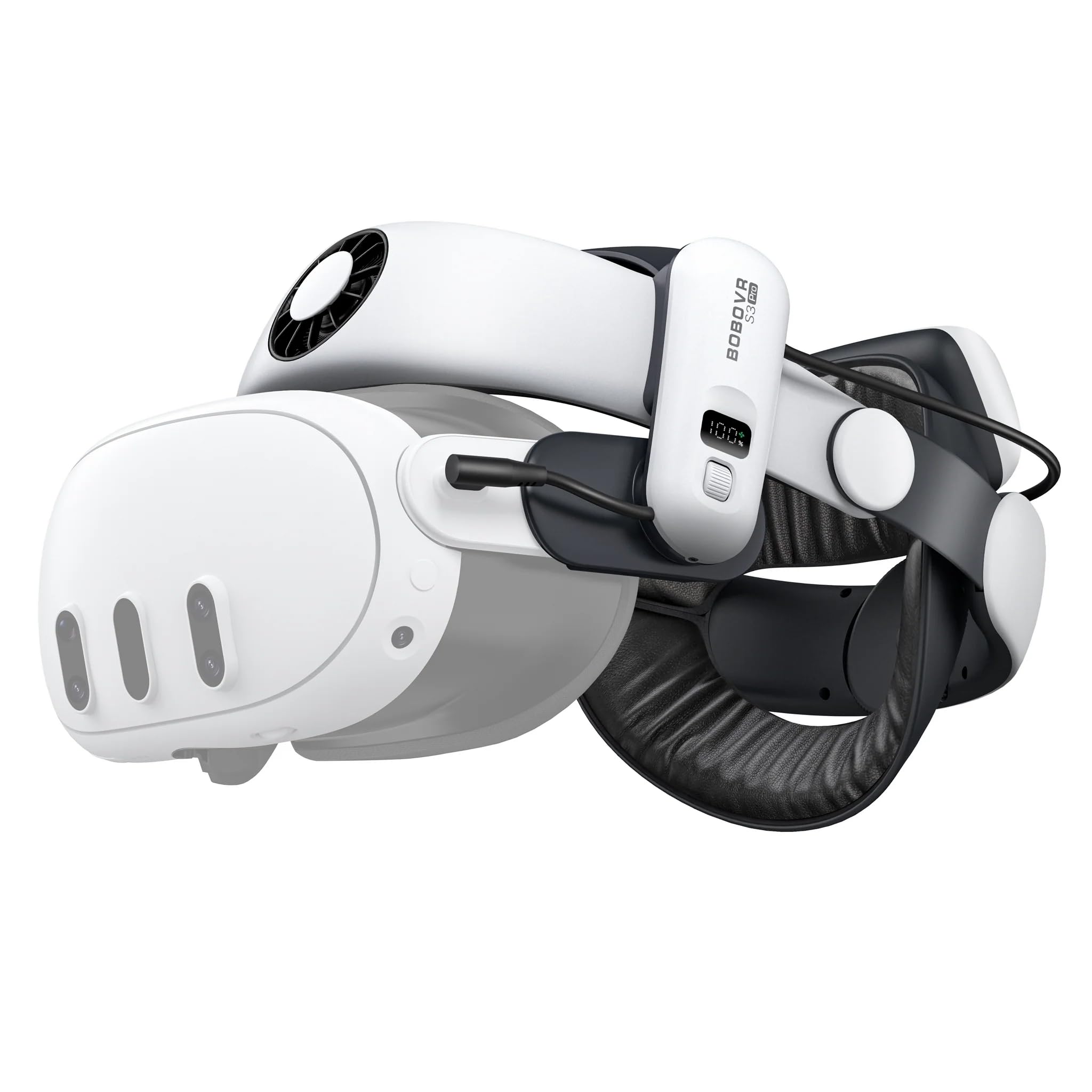  Quest 3 512GB×BOBOVR S3 Pro BOBOVR S3 Pro Battery Strap Accessories,Head Air Conditioning and