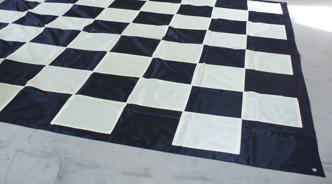 Sunrise Chess & Games - Pedine XXL per dama da giardino in plastica, 24 pedine, diametro 25 cm, resistenti alle intemperie per giardino, scuola e tempo libero
