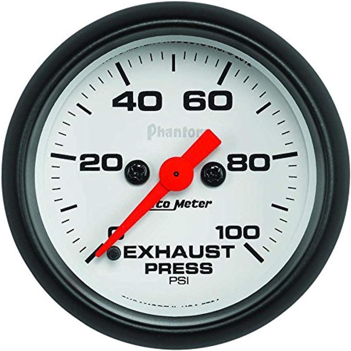 Auto Meter (5794) Phantom 2-1/16" 0-100 PSI Full Sweep Electric Exhaust Pressure Gauge