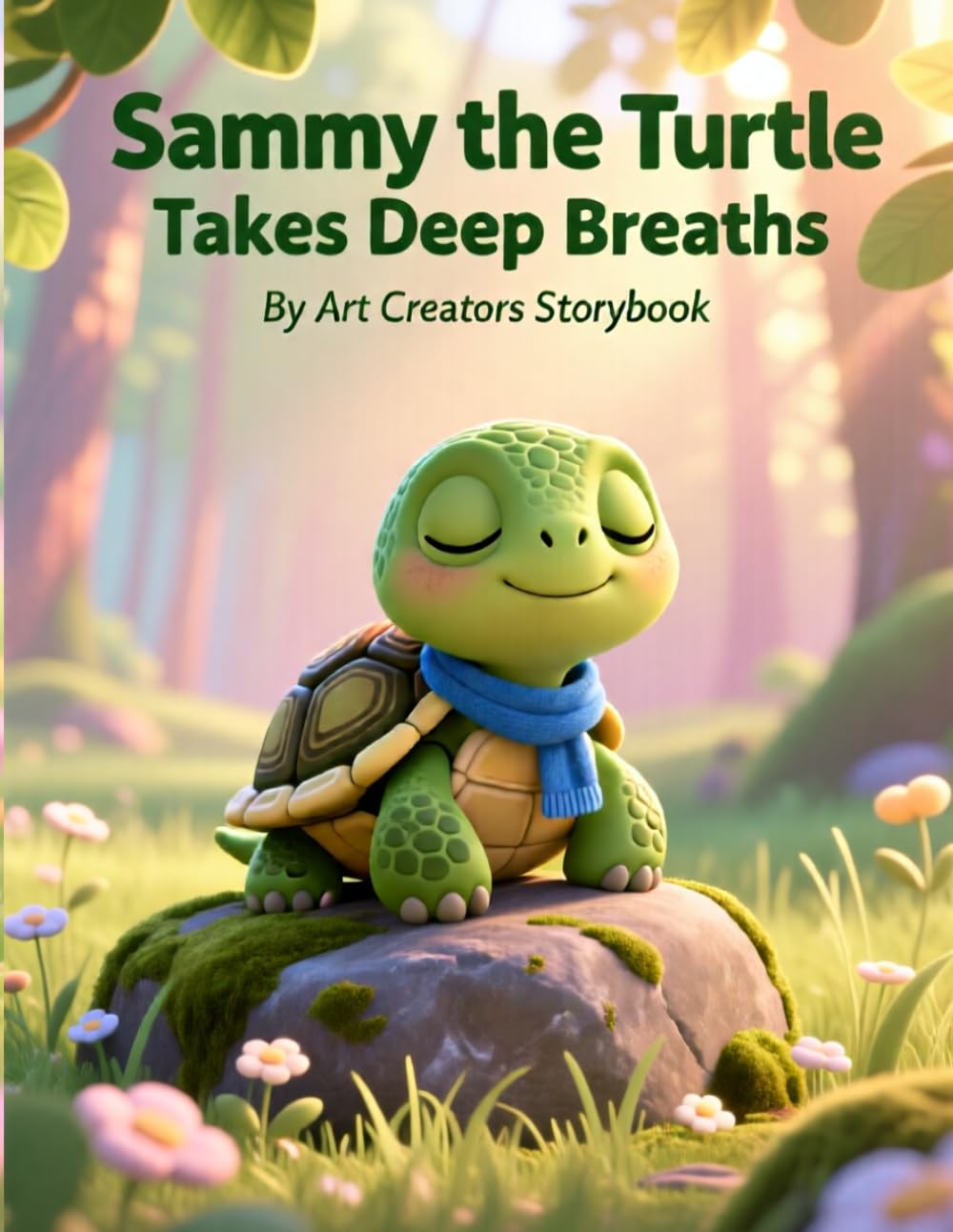 Sammy the Turtle Takes Deep Breaths: A Gentle Picture Book About Calming Down, Mindfulness, and Big Feelings for Kids Ages 3–7 (Sammy the Turtle Social-Emotional Learning Series)
