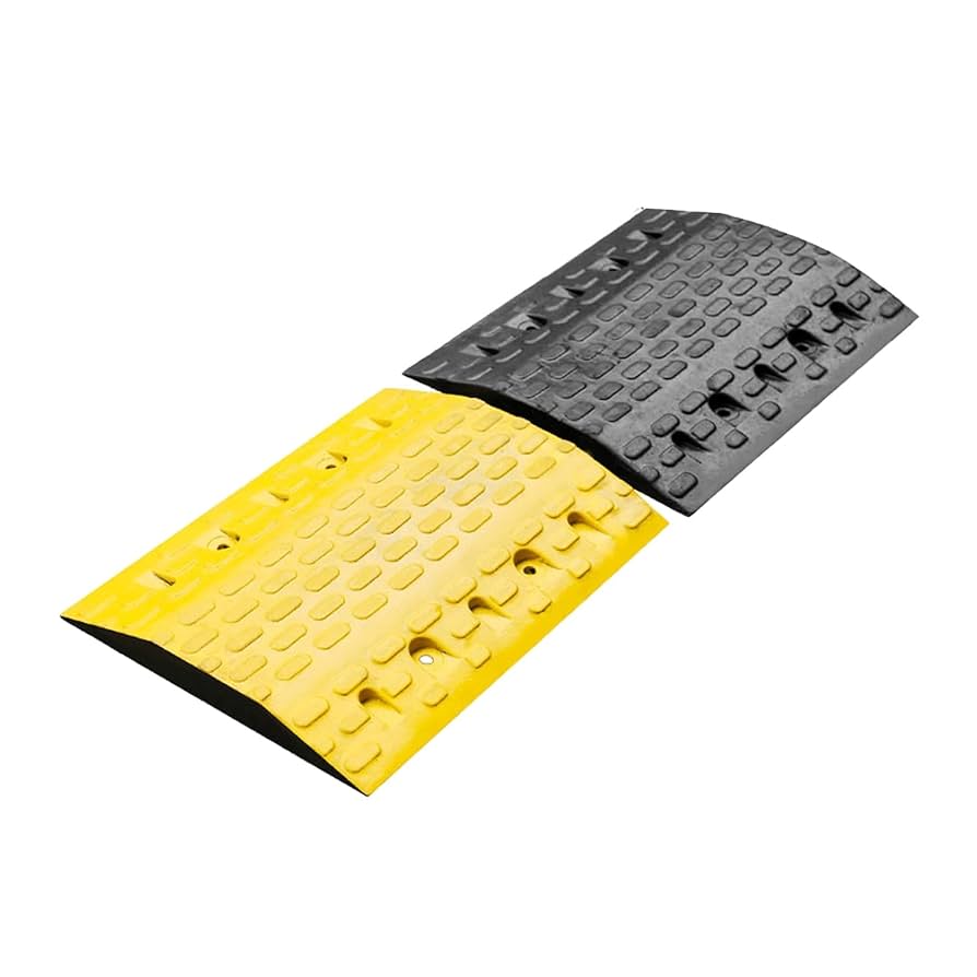 Amazon.com: BXKCFYBSQ Speed ​​Bump 2 Pack, Rubber Road Bump