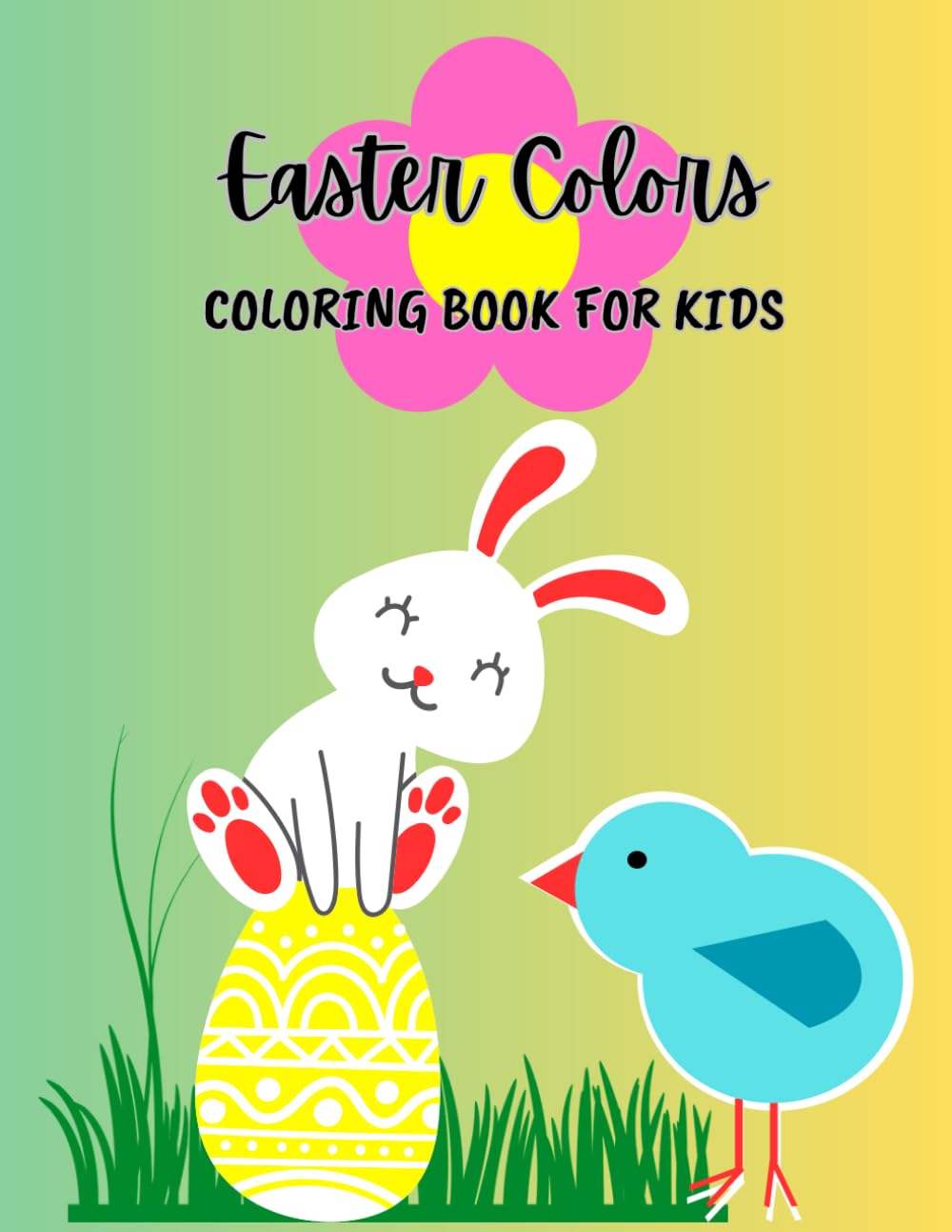 Easter Colors: Fun Spring-Themed Coloring Pages for Kids Ages 8–16