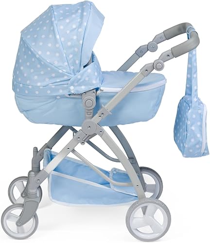 Miniatura 3 de JC Toys - Berenguer Boutique  Cochecito deportivo plegable de lujo  Colección Blue Royal  para muñecas de hasta 20 pulgadas  A partir de 3 años