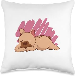 Sleeping Dog Comic Art Graphic for Men Women Children Throw Pillow