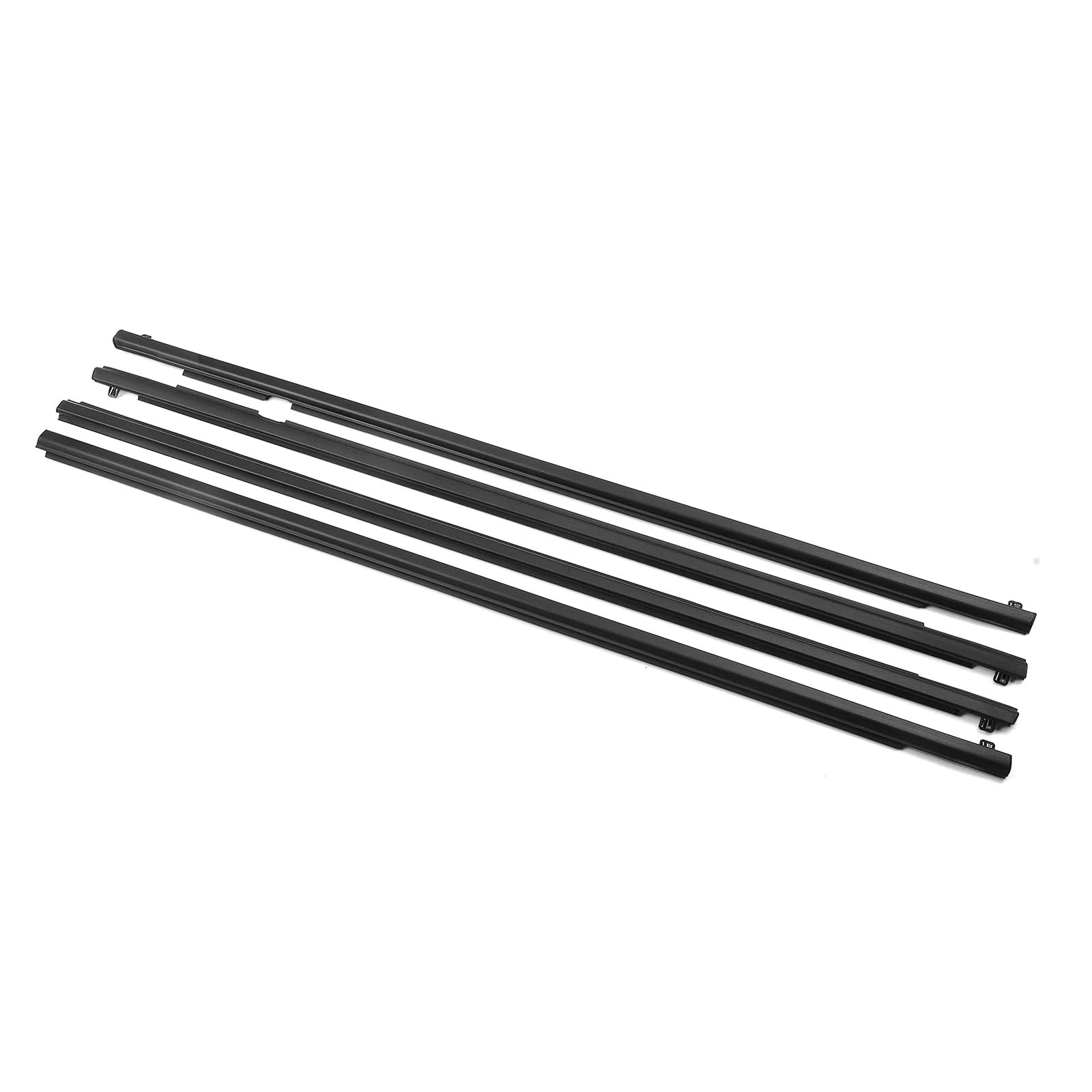 Iukmrt One Color For Mazda 3 Bk Series Sedan 4 Door 2004-2009 Car Exterior Weatherstrips Window Trim Belt Strips Kit Car Door Seal Protector