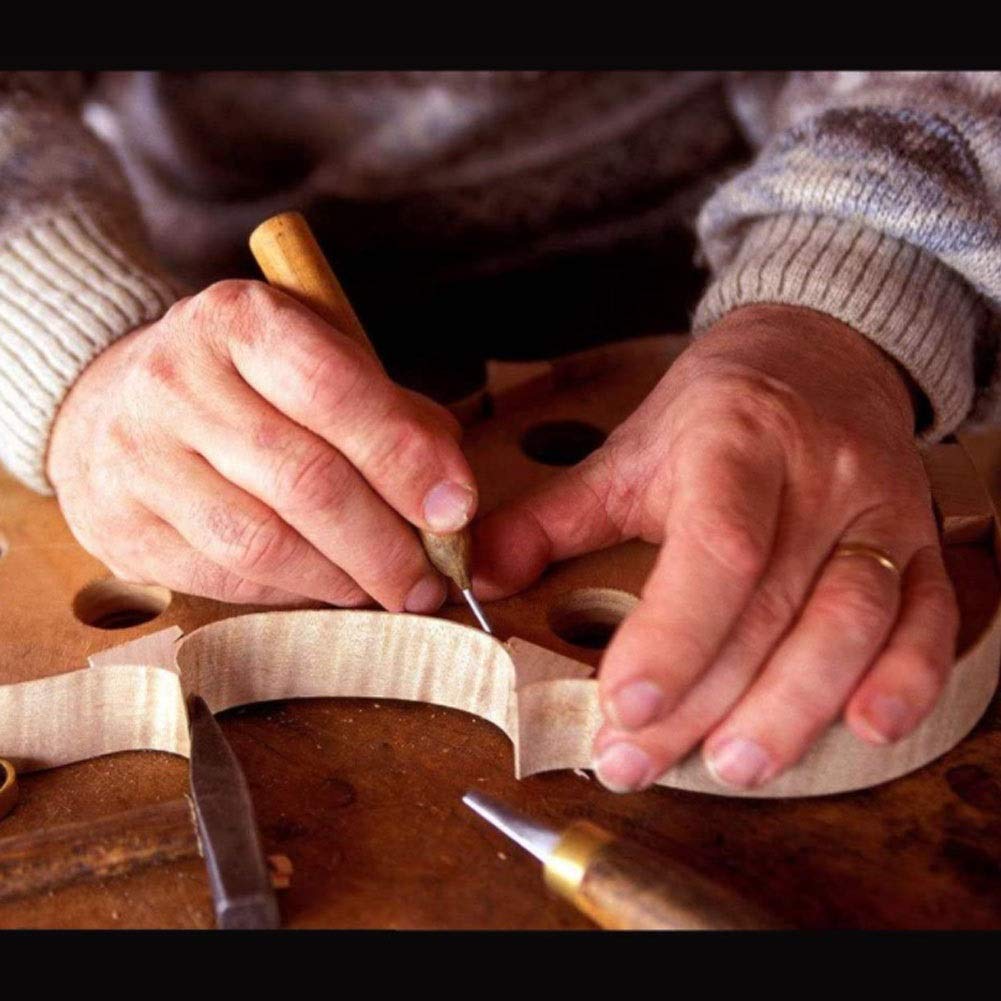 Violino Standard da Studente, per Principianti, Violino Premium 4/4 Violino in Legno massello a grandezza Naturale for violinista principiante/Studente Professionista Kit Violino Corda, Resto Spalla,