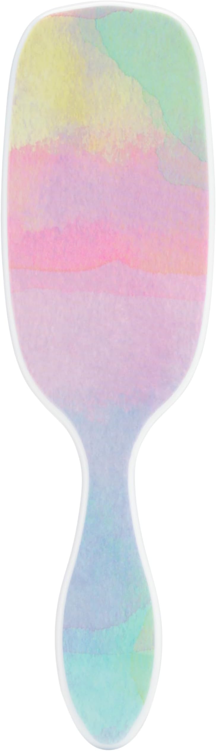 Wet Brush Shine Enhancer Paddle Brush, Color Wash Stripes - Detangler With Ultra Soft Bristles, Infused With Natural Argan Oil for Shiny, Smooth Hair, Wet or Dry, All Hair Types