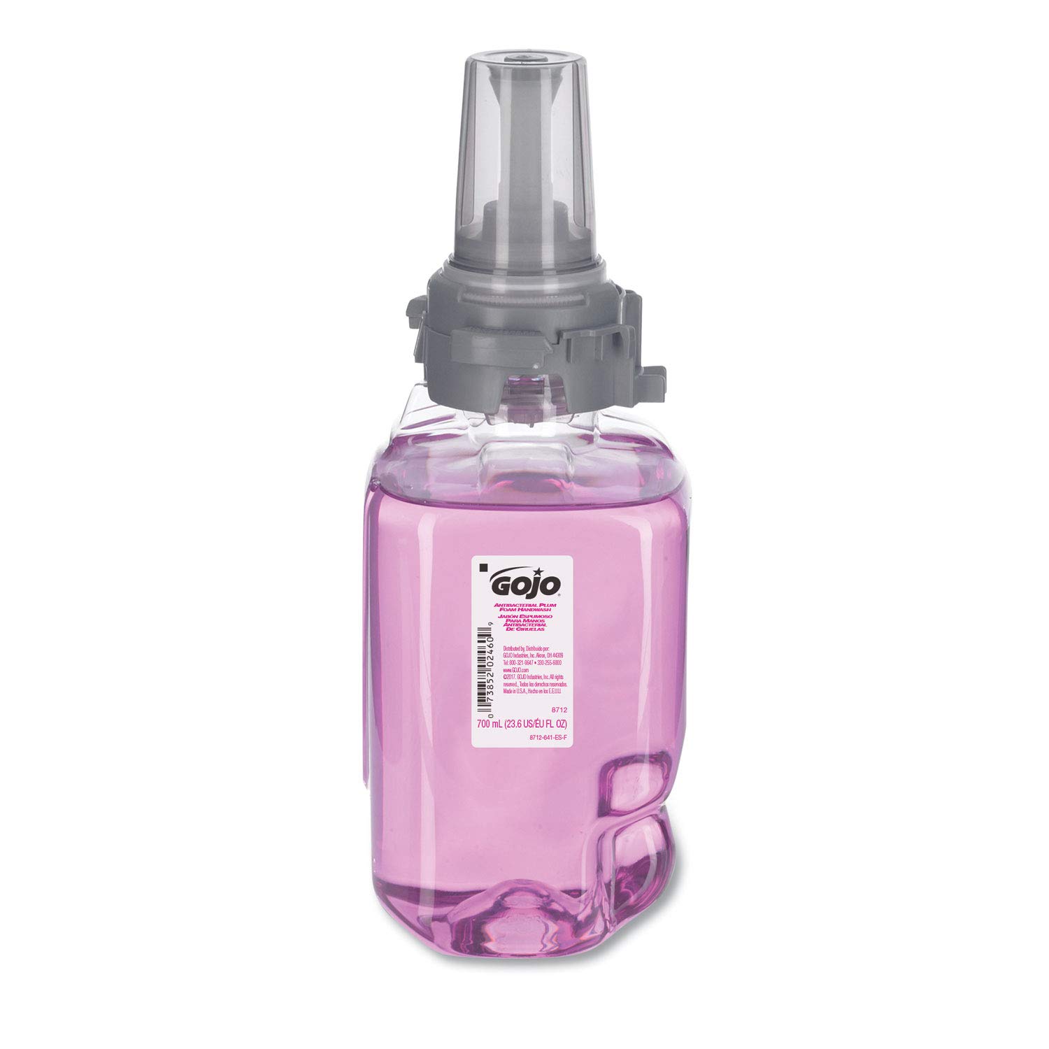 Amazon.com : GOJO 8712-04 Antibacterial Foam Handwash, Plum, 700