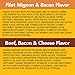 Pedigree Chopped Ground Dinner Adult Canned Soft Wet Meaty Dog Food Filet Mignon & Bacon Flavor and Bacon & Cheese Flavor Variety Pack, (12) 13.2 Oz. Cans