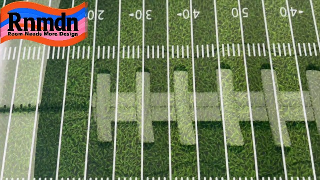 Tapete futbol 91x152 cm antideslizante para habitación miniatura 7