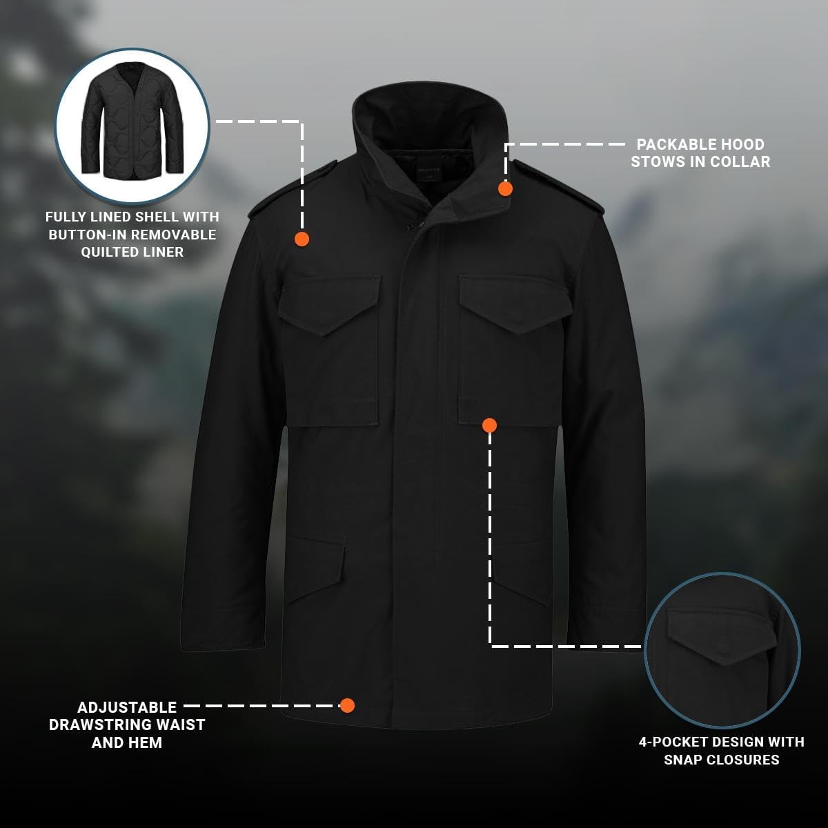 Propper Men's M65 Field Coat