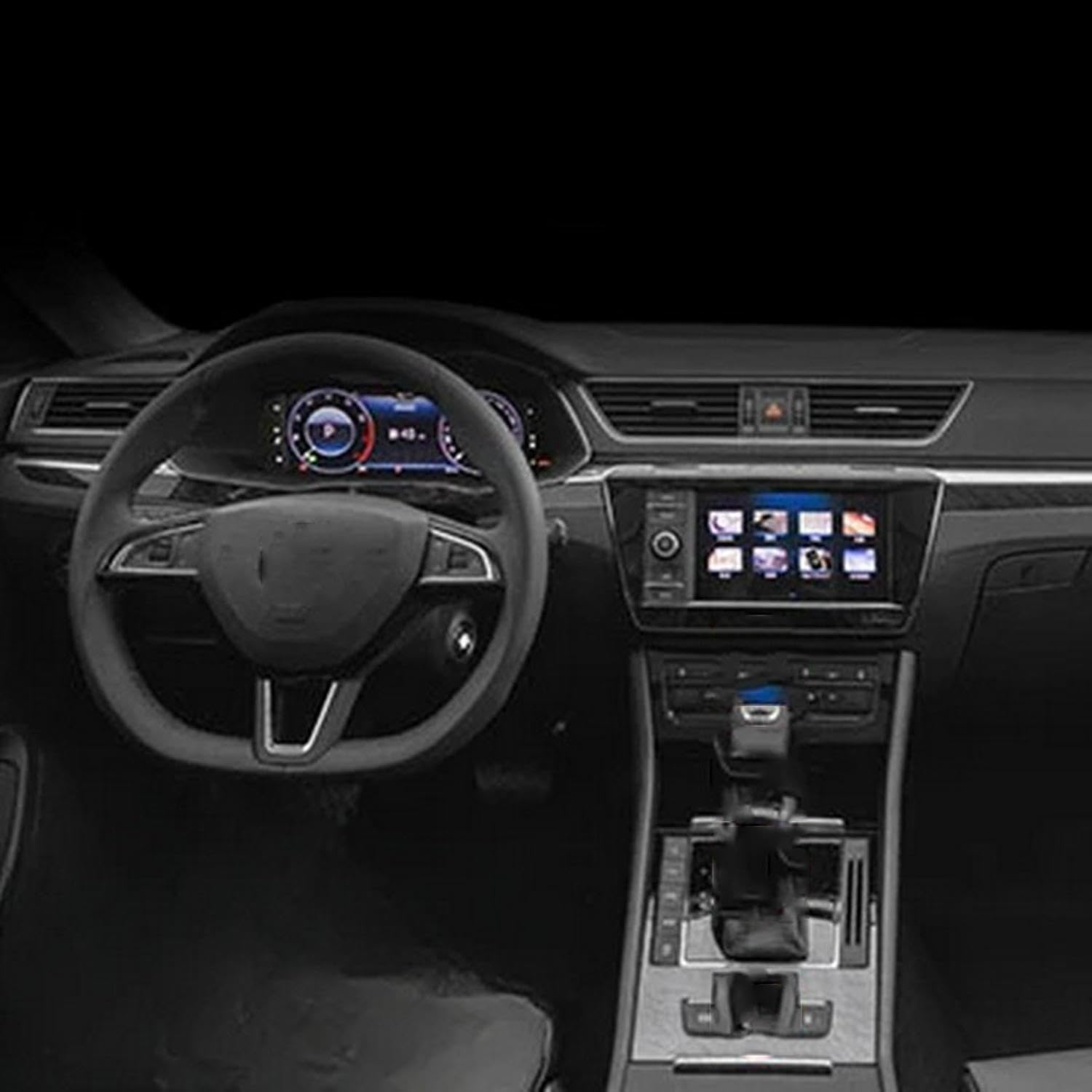 Panneau de vitesse film TPU transparent Skoda Superb 2021-2023