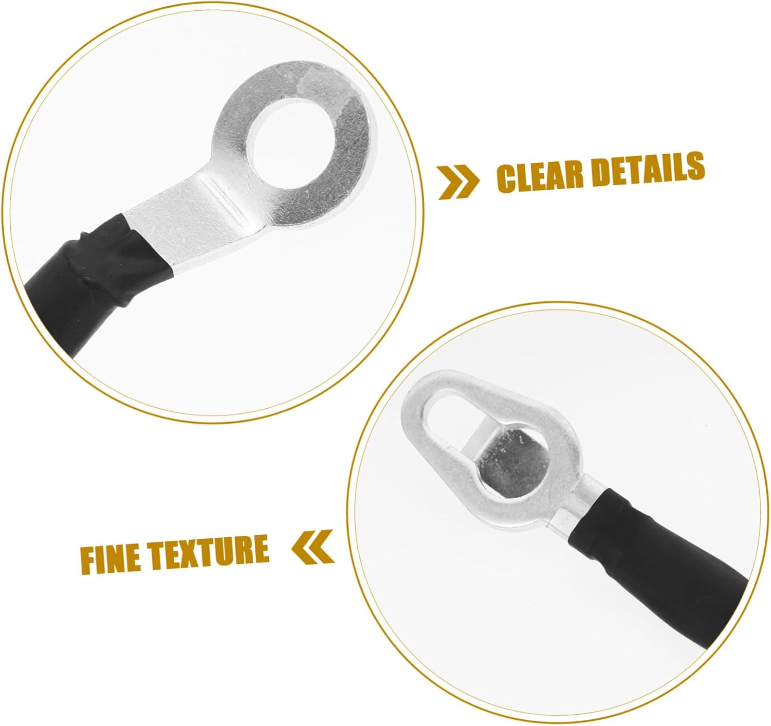 STOBAZA Automotive Tailgate Support Cables Tailgate Cable Replacement Made from Stainless Steel Easy Installation Parts