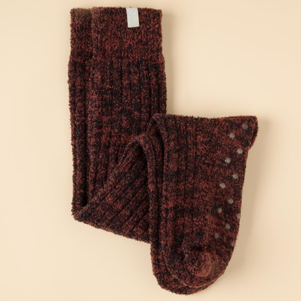 Softies Marshmallow Slouch Socks for Women Ultra Soft Plush Lounge Socks with Non Slip Grippers One Size Cozy Comfort - Image 2