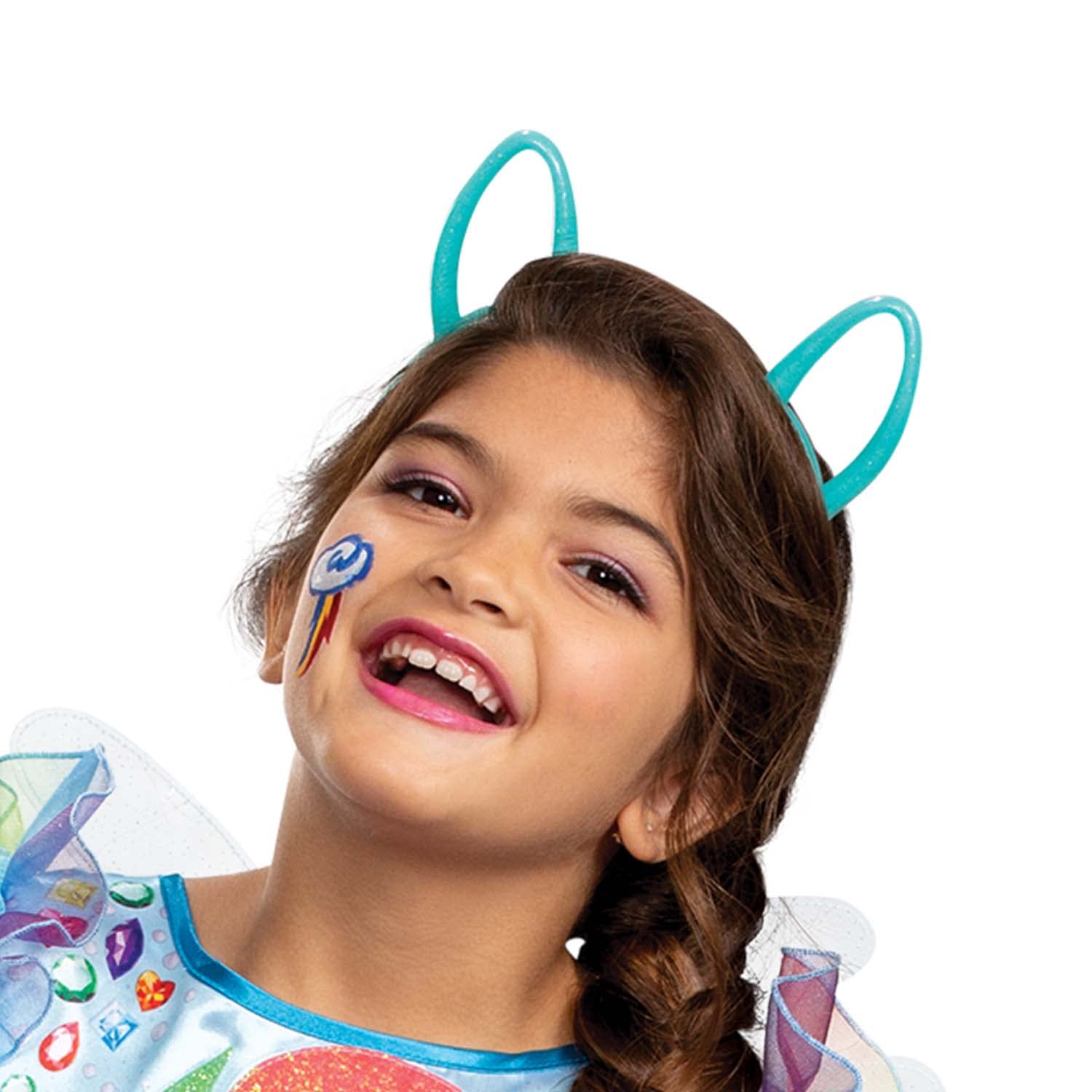 Kostium Rainbow Dash dla dziewczynek, oficjalny strój My Little Pony Deluxe Kids Character Dress