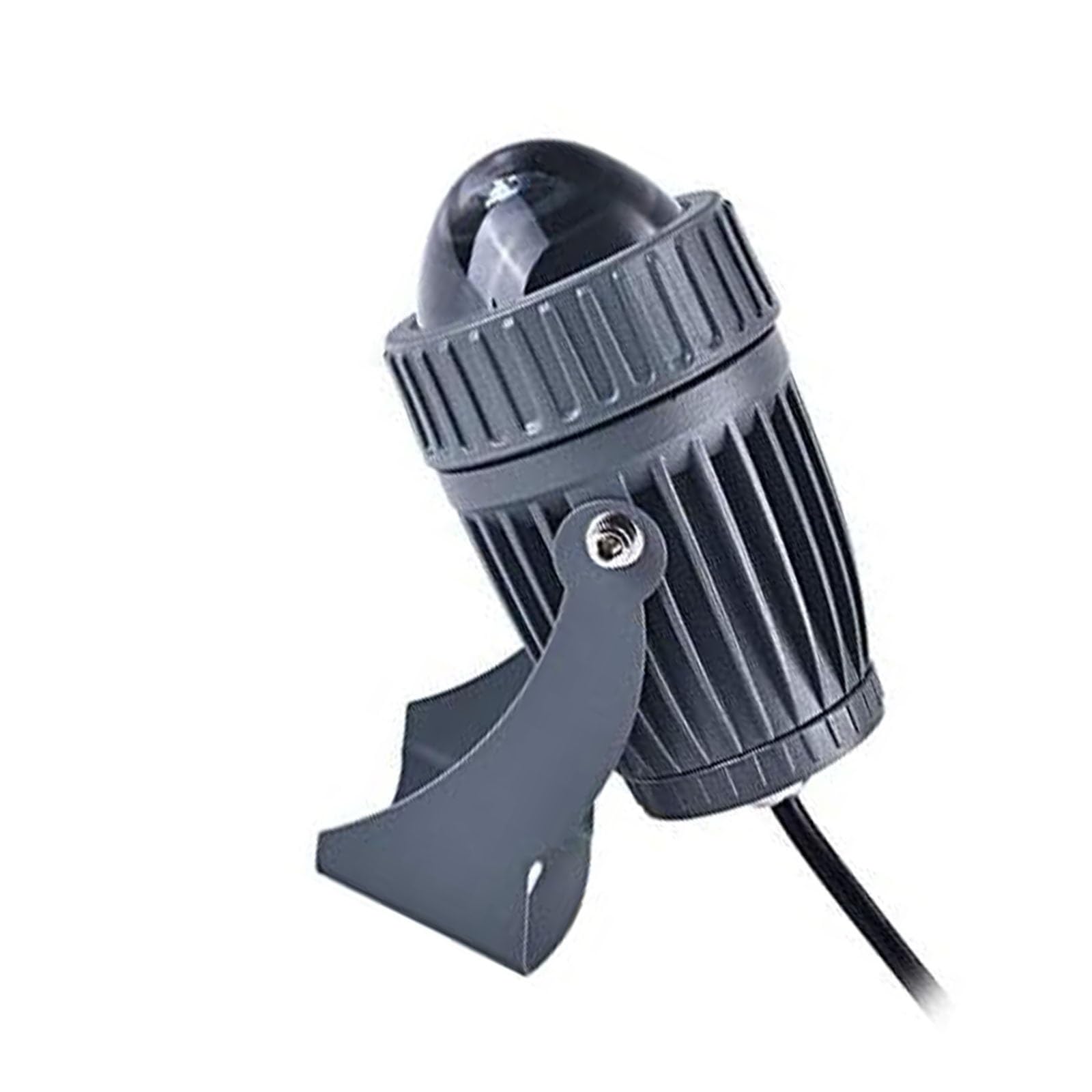 Long Range Narrow Beam Spotlight - Outdoor Rotating Spotlight LED Beam Spotlight, 10W LED Spotlights 12/24V Narrow Beam Floodlight IP67 Waterproof Outdoor Wall Lamp Landscape Lighting(Warm White,AC-12