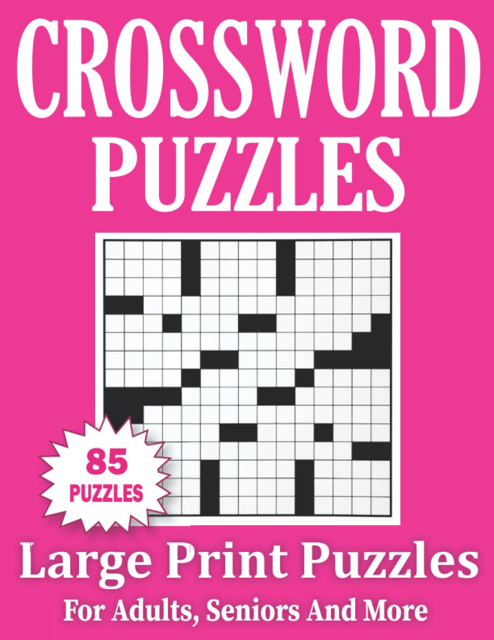 Large Print Crossword Puzzles: Crossword Book For Adults And Seniors Volume-3