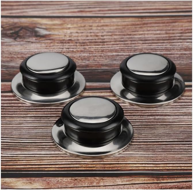 2 PCS Pot Lid Top Replacement Knob -Heat Resistant, Universal Kitchen Cookware Lids Knob,Replacement Holding Handle Knobs for Casserole Kettle Cover Glass Saucepan Lid