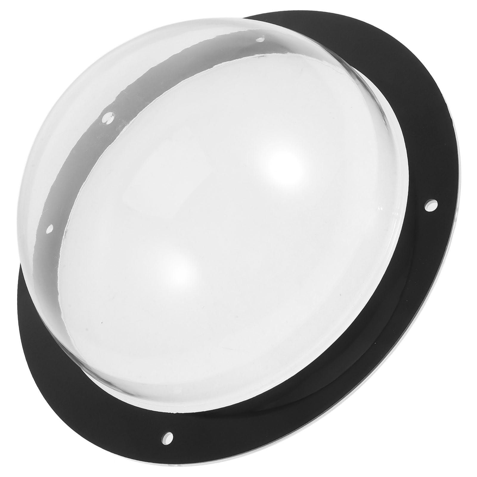 Ventana para Mascotas con Cúpula Acrílica Antirrayas Elegante para Vallas