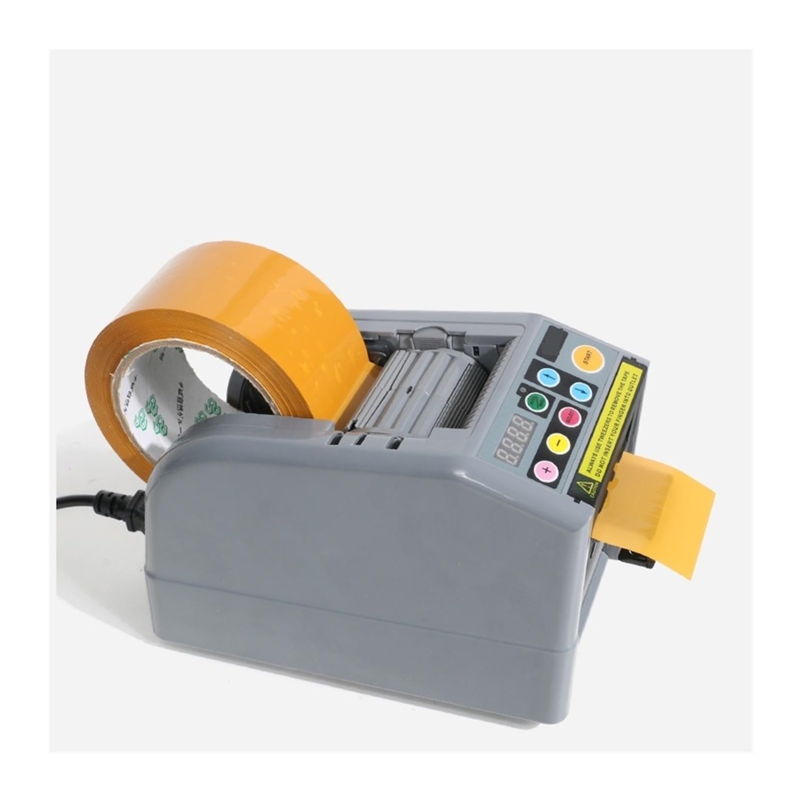 Klebebandabroller, Vollautomatischer Hochtemperatur-Klebebandschneider, doppelseitiges Klebeband, automatischer Schneider for Abdeckpapier, transparentes für Versand und Schulen