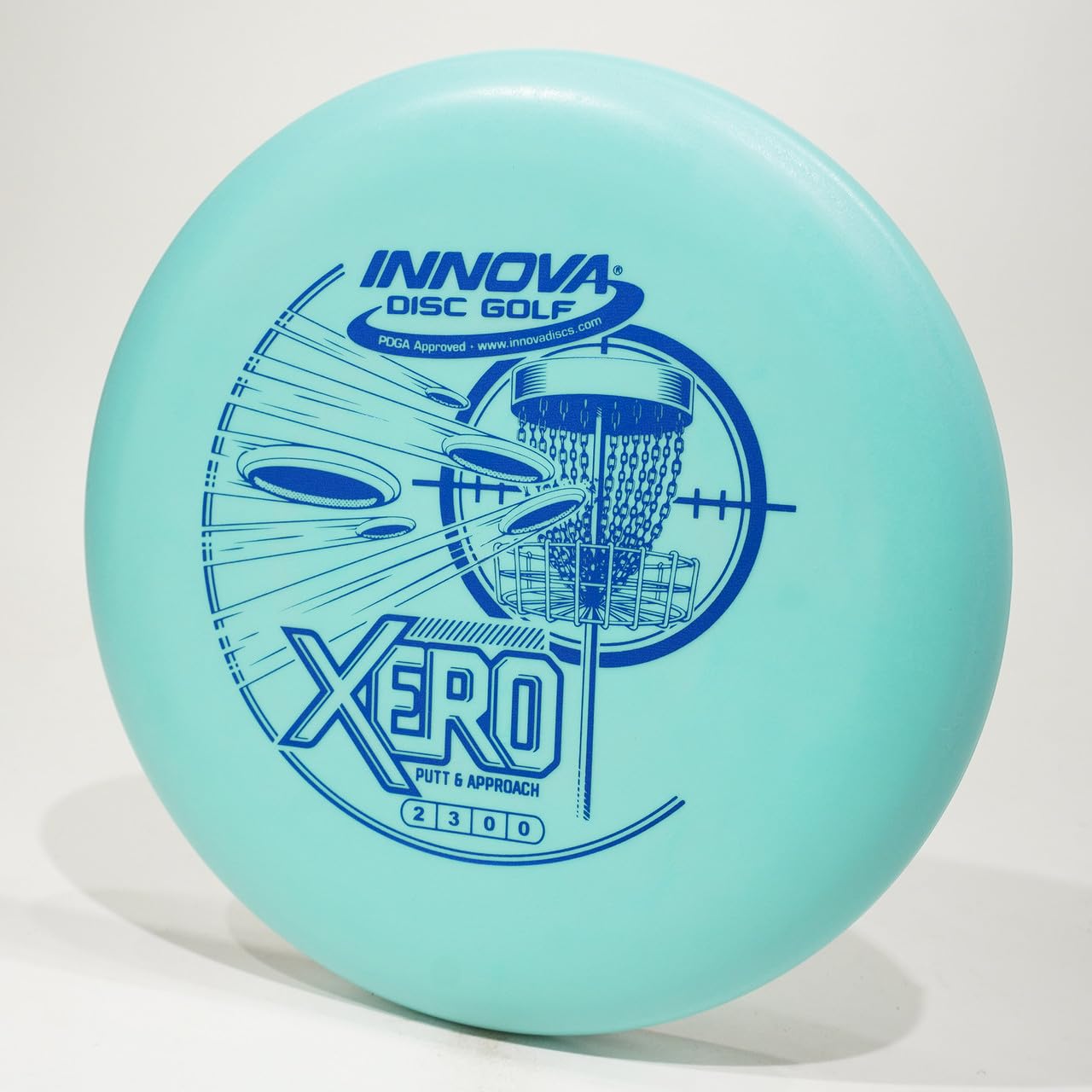 Innova Super Light DX Xero Lightweight Disc Golf Putter & Approach Disc, Pick Color/Weight [Stamp & Exact Color May Vary] Red 140-149 Grams