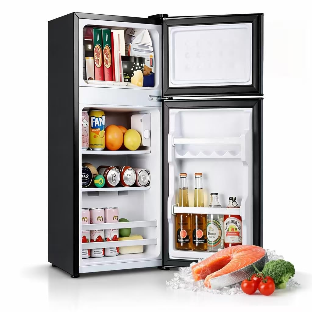 Casanta Space Gray 3.2 cu ft Compact Freezer Gray