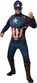 Rubie's Men's Marvel: Avengers 4 Deluxe Captain America Costume & Mask Adult Costume