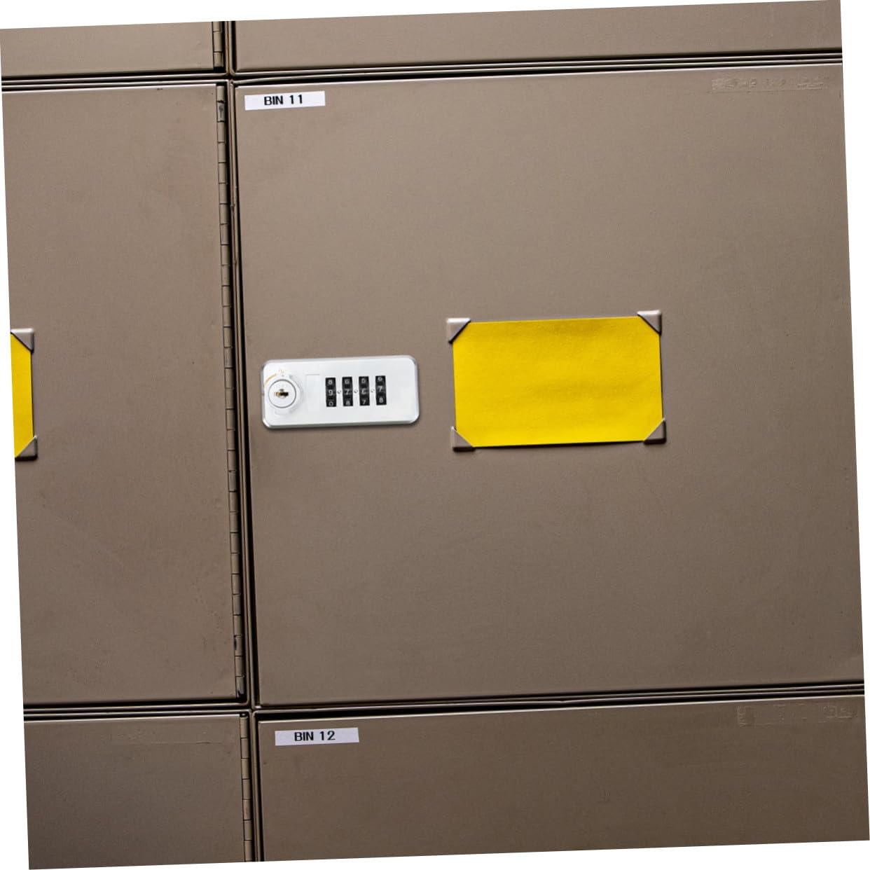 Serrure à Code Mécanique 4 Cadrans pour Tiroir et Boîte aux Lettres