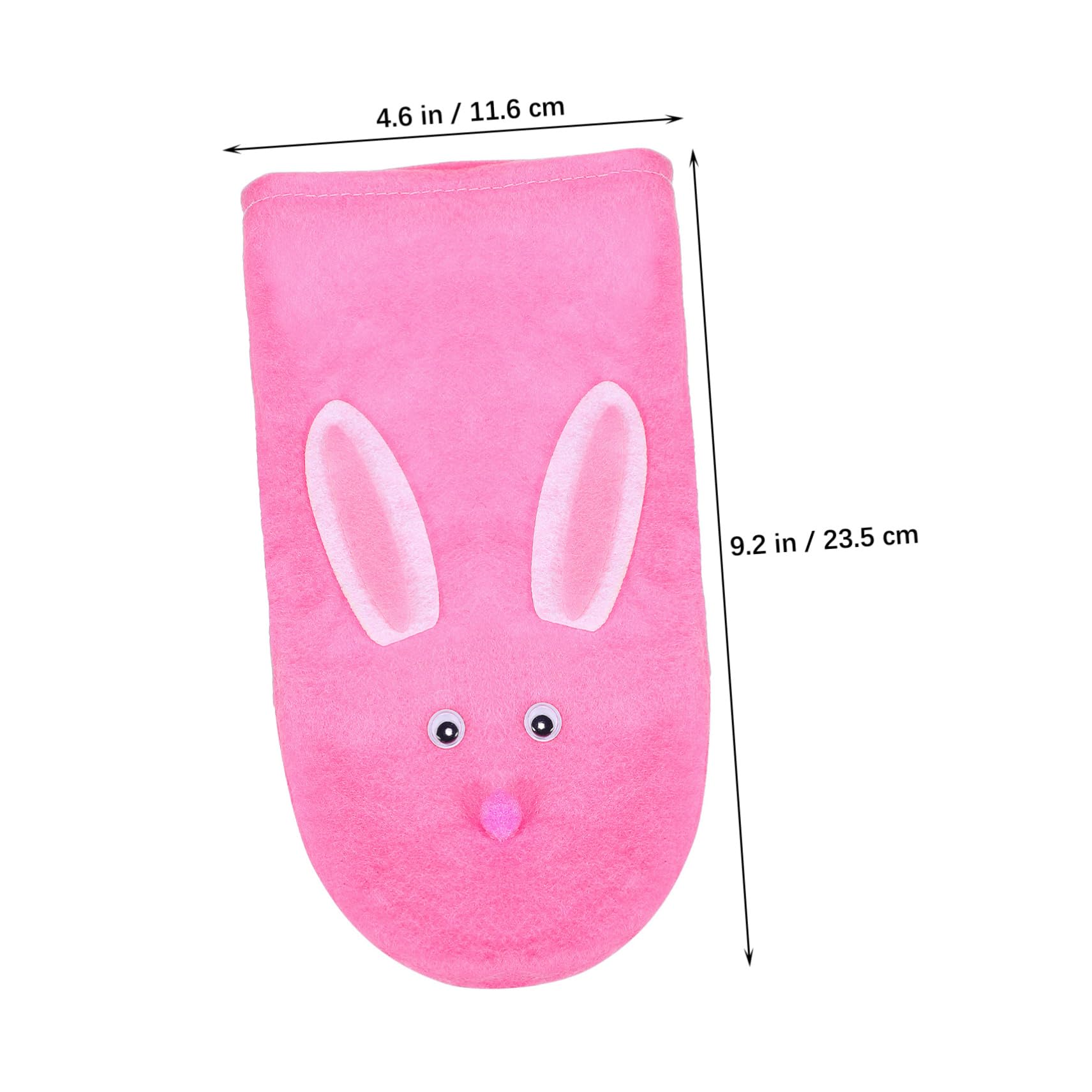 WHAMVOX Hand Puppet Making Kit DIY Puppet Show Kit Felt Craft Set for Boys and Girls 50 Pieces Variety of Patterns Colors for Role Play