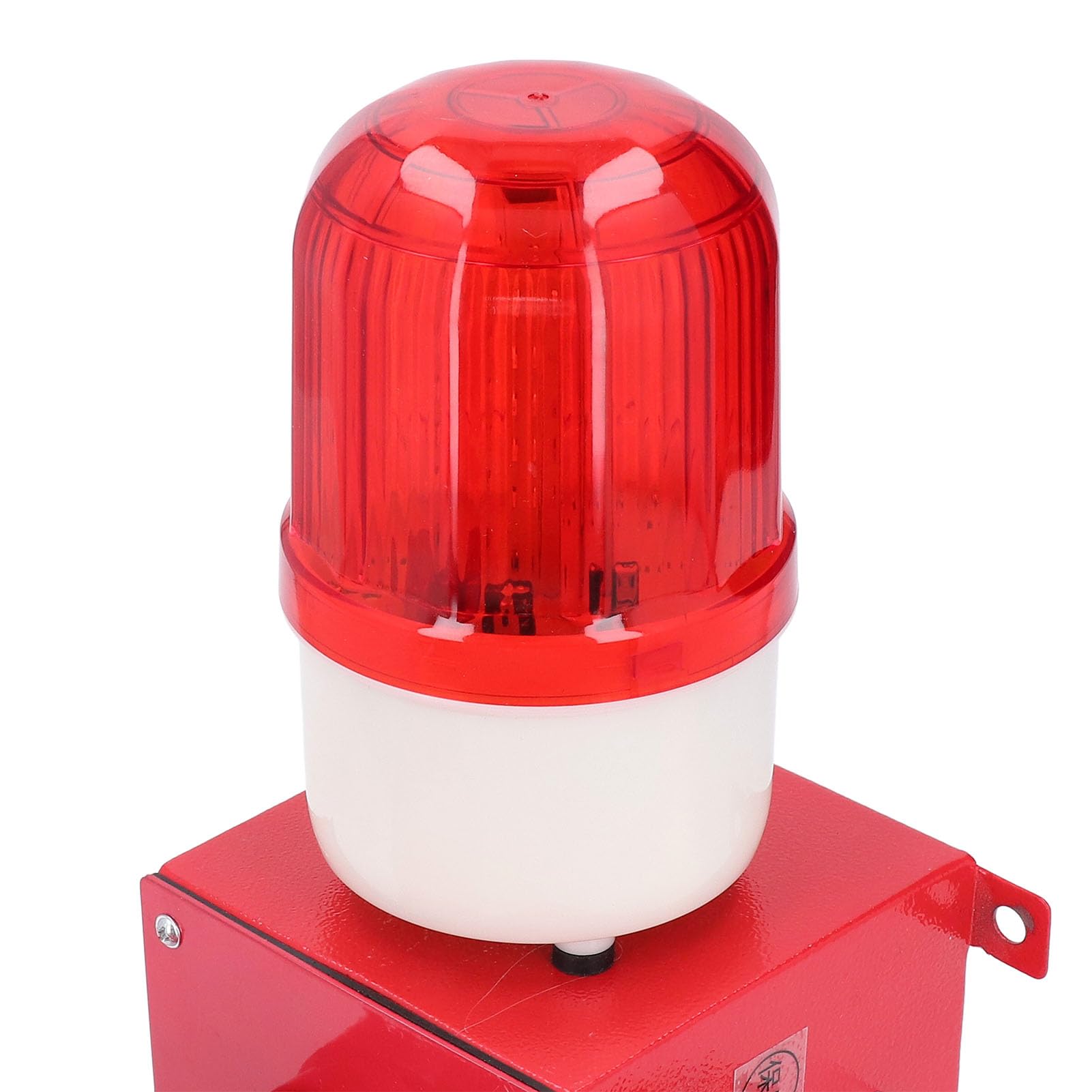 Sirena de Alarma Industrial, Sirena Exterior de Alta Potencia de 115 DB, Alarma de Seguridad, Bocina de Advertencia, Luz de Sirena, Emergencia, Resistente Al Agua (DC24V)