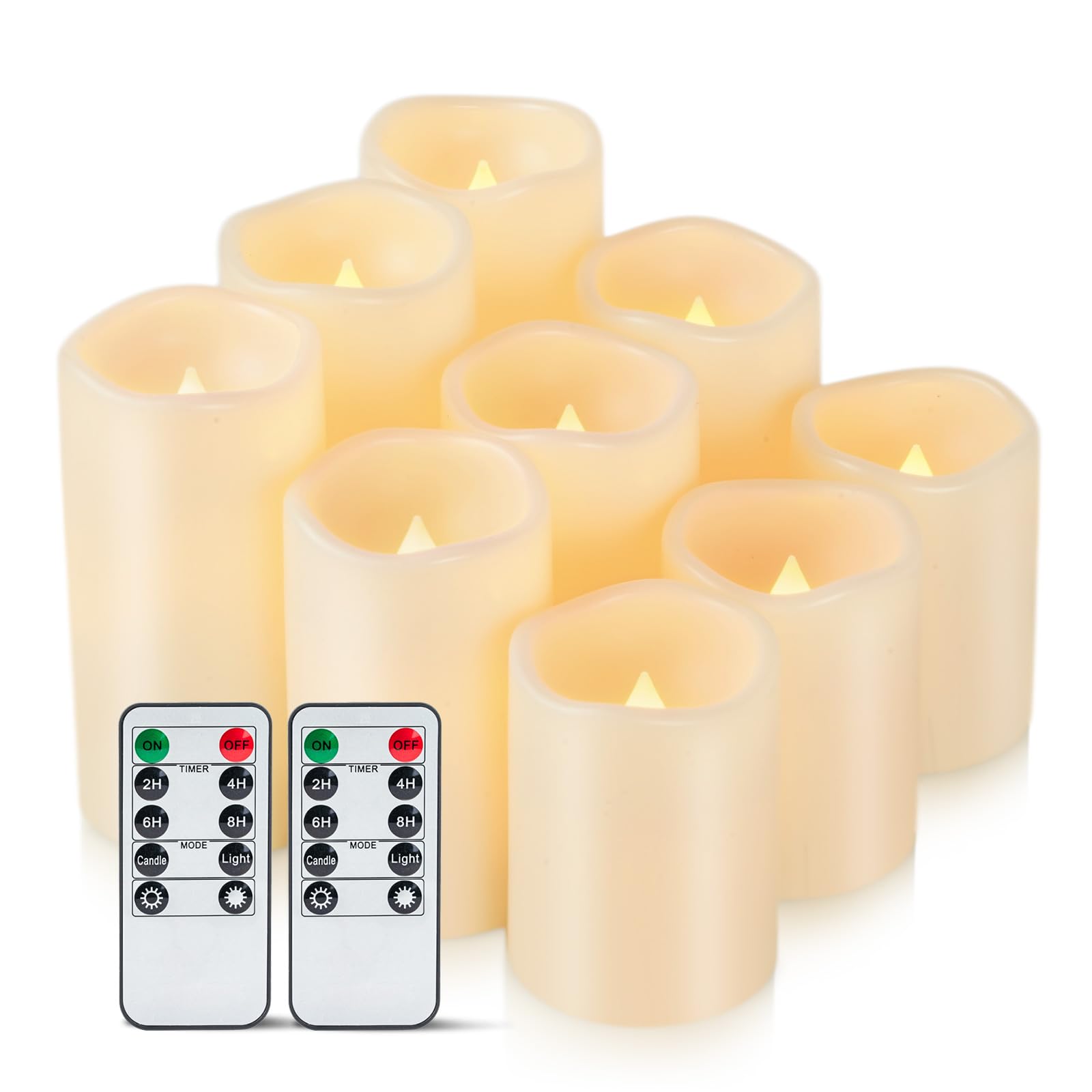 Amagic Waterproof Outdoor Flameless Candles - novelty lighting | Mubboo