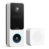 AOSUDoorbell Camera Wireless- Head-to-Toe View, Intelligent Package Detection, 2.4GHz WiFi Video Doorbell with Chime, Support Local Storage,Smart Human Detection, Works with Alexa &Google Assistant