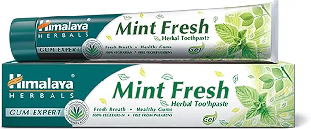 Himalaya Mint Verse Miswak Tandpasta | 12u Bescherming, Frisse Adem | 75ml