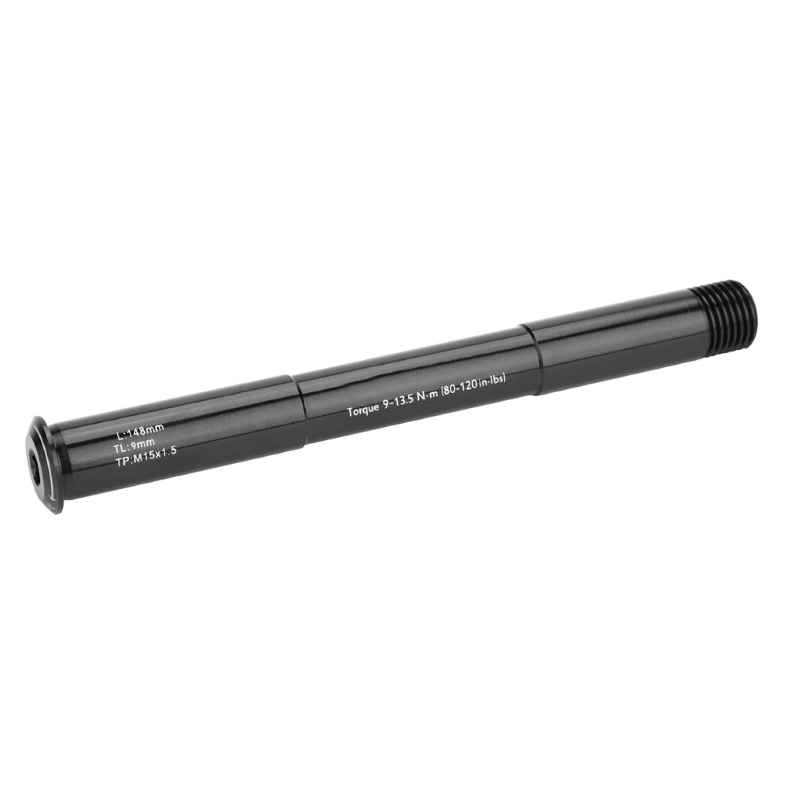 Eje Rock Shox, Eje Pasante, Eje de Horquilla de Bicicleta, Eje delantero de la Horquilla Aleación de Aluminio, Accesorio de Horquilla de Bicicleta para la Horquilla delantera ROCK SHOX (148 * 15 mm)