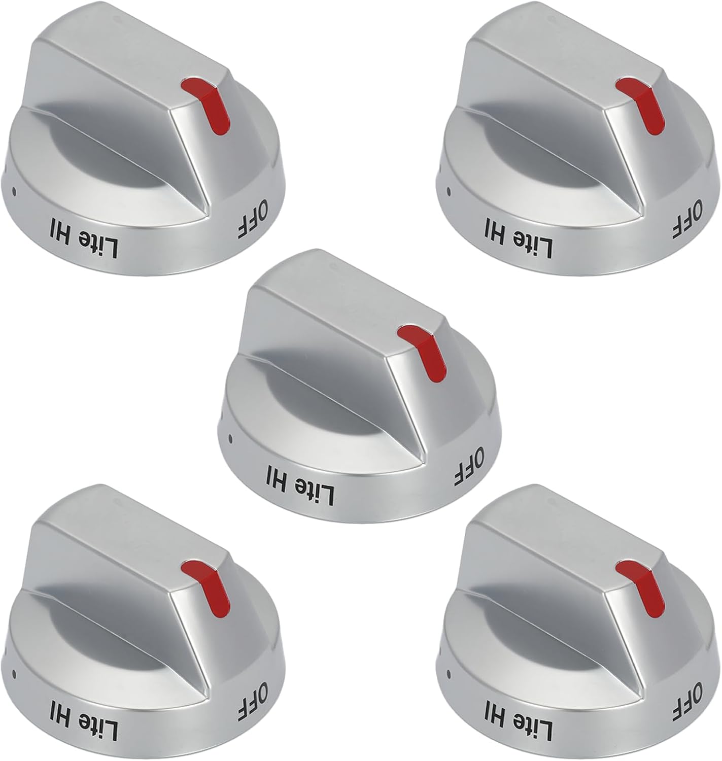 Sieri DG94-03797N Knobs for Samsung NX60BG8315SSAA NX60BB871112AA NX60BB851112AA NX60CB831512AA Bespoke 6.0 cu. ft. Smart Slide-in Gas Range,Replaces DG94-04396A knob