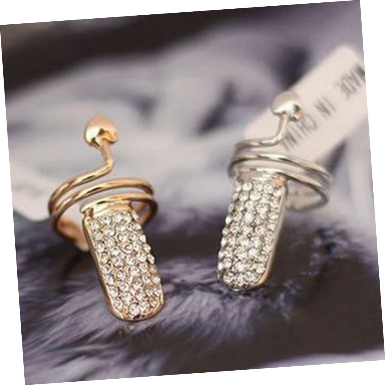 2 Anillos Para Mezclar Esmalte De Uñas | Acero Inoxidable | Herramienta Manicura DIY Para Salón O Casa