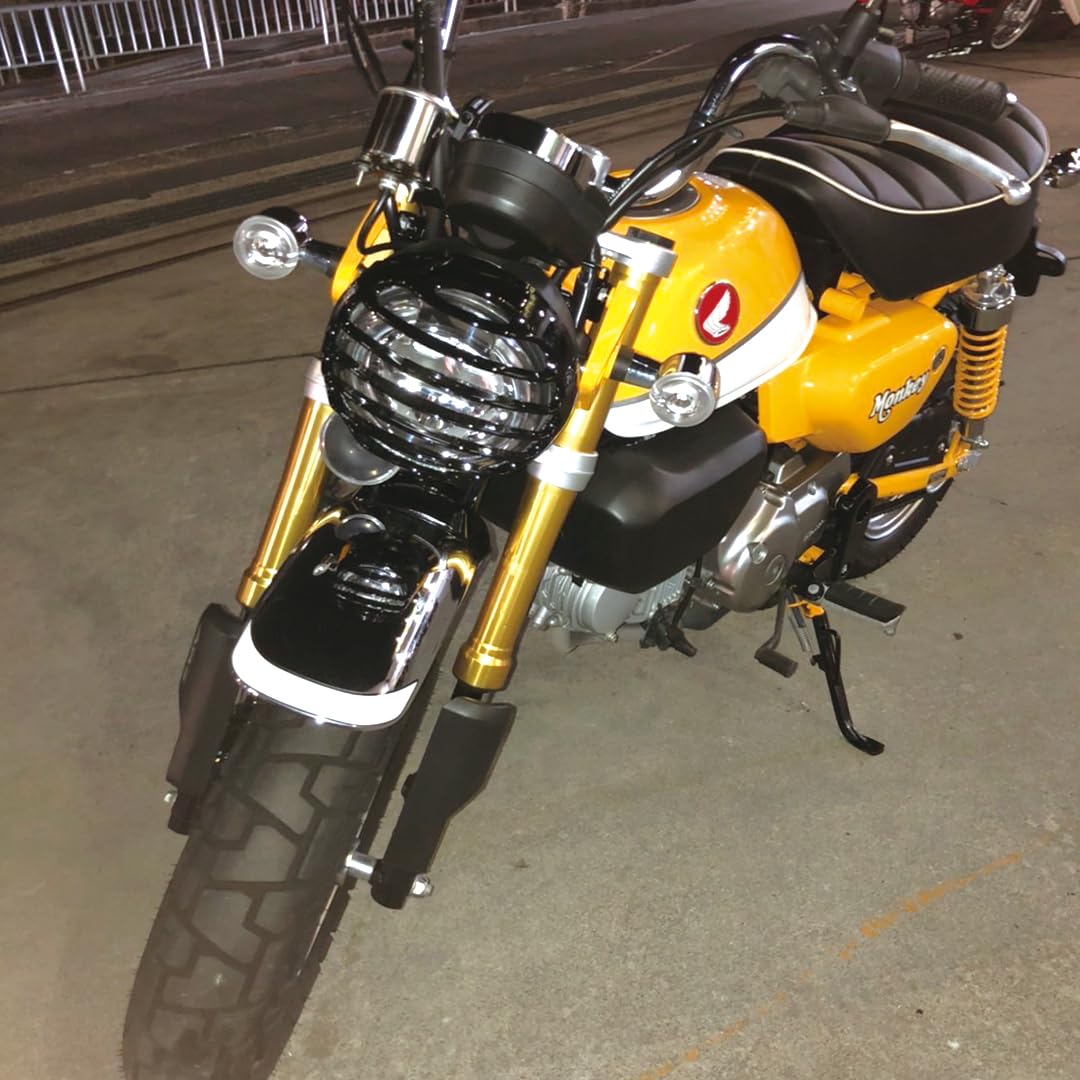 Amazon | TWR製 モンキー125用 ヘッドライトガード Monkey用 バイク