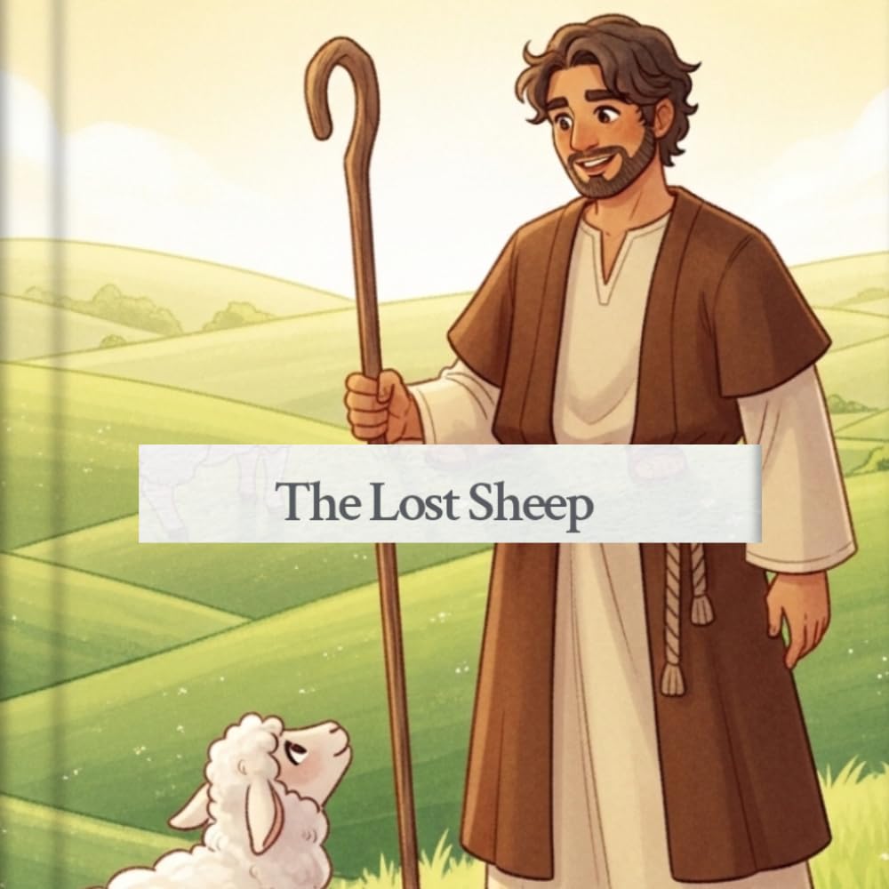 The Lost Sheep: A Gentle Bible Story for Kids About God's Love (Who is Jesus? For Kids)